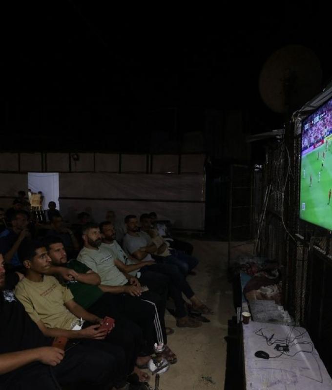 In war‑scarred Gaza, fans cling to Salah and World Cup screens for fleeting joy