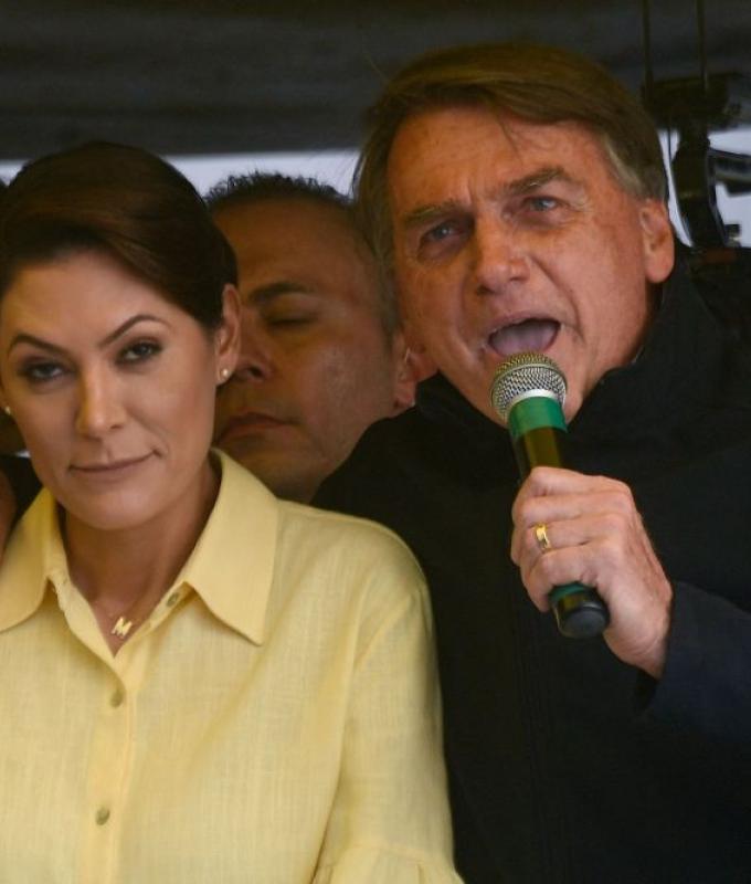 Family feud erupts as Michelle Bolsonaro accuses presidential hopeful stepson of disrespect