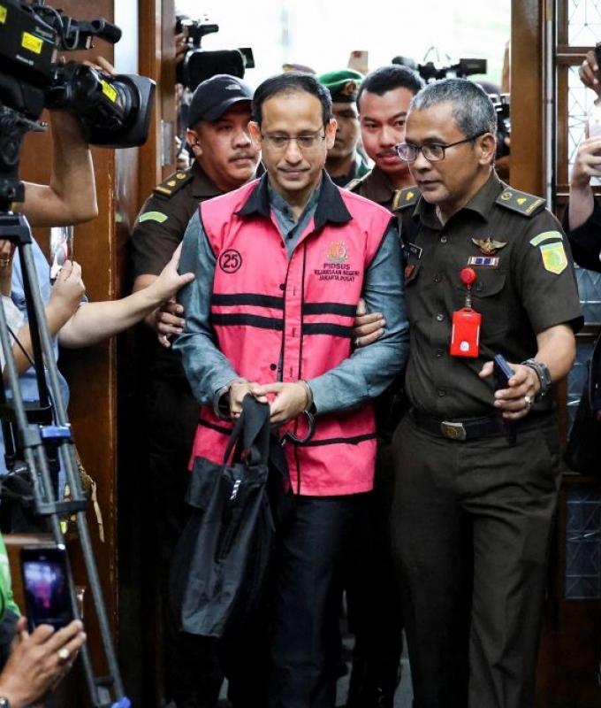 Former Gojek boss Nadiem Makarim faces judgment in graft case in Jakarta