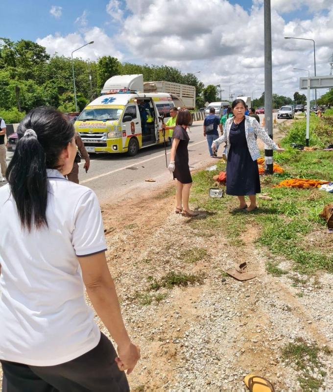 ‘This is a patient’: Thai nurse defies Buddhist taboo to treat monks after fatal crash