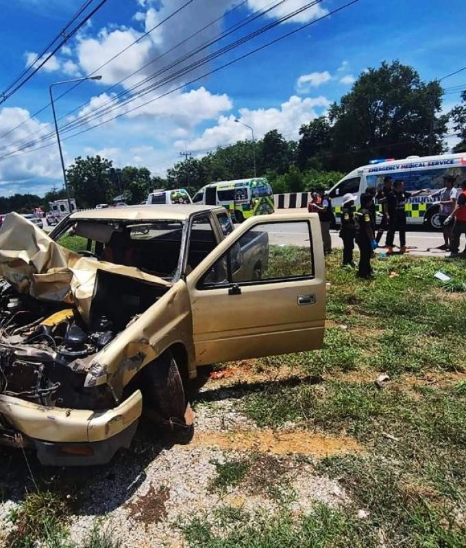 Thai Buddhist procession death toll rises to 10 after boy, 11, drove pickup into monks