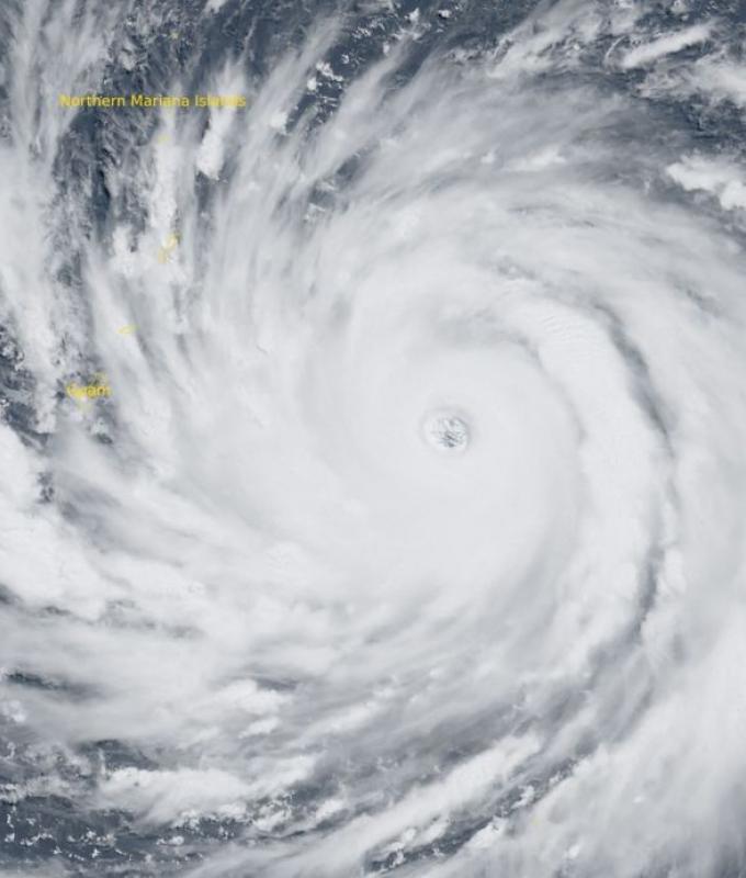 ‘Very dangerous’ super typhoon nears US Pacific islands