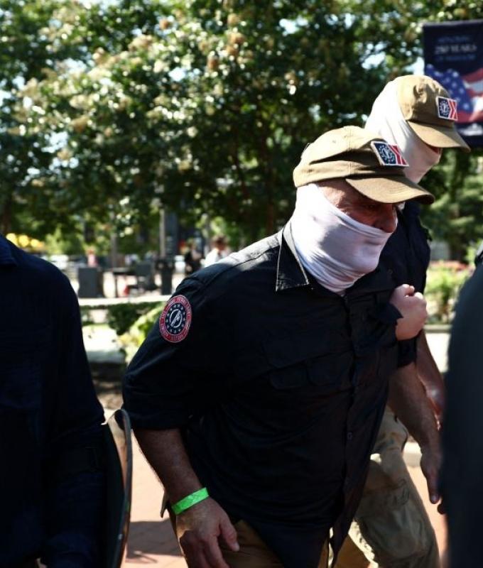 White supremacist march in DC just ‘messy’ democracy, official says
