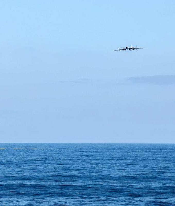UK fighters intercept Russian patrol plane near aircraft carrier in Norwegian Sea
