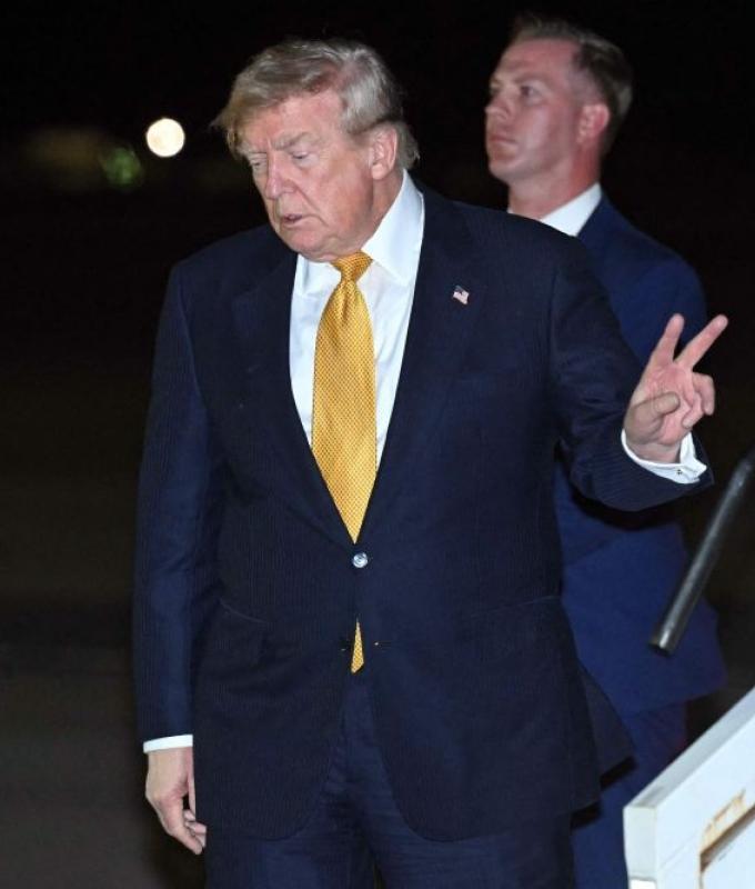Trump vows America will ‘hit them 20 to one’ if Iran strikes Hormuz ships again