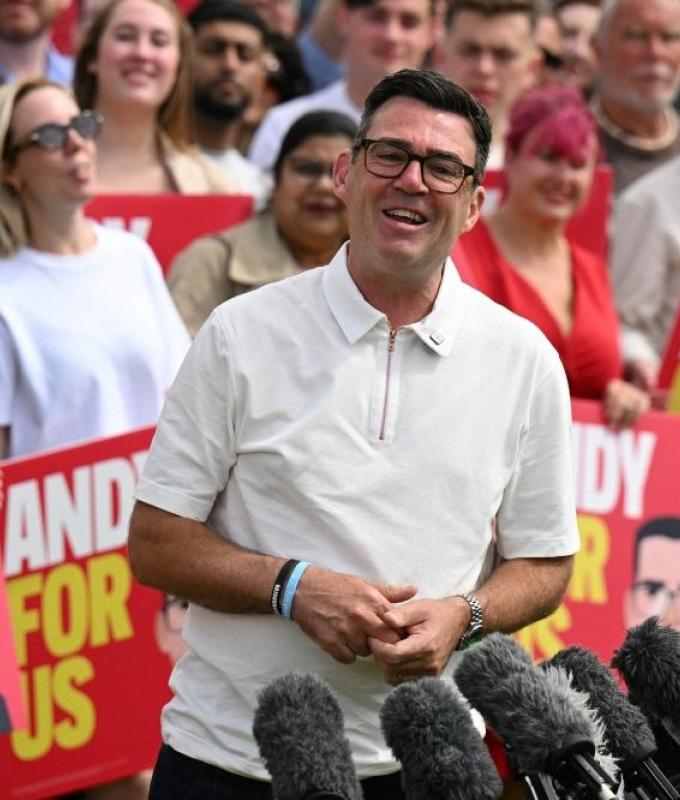 Andy Burnham takes charge of Labour, set to become Britain’s next PM