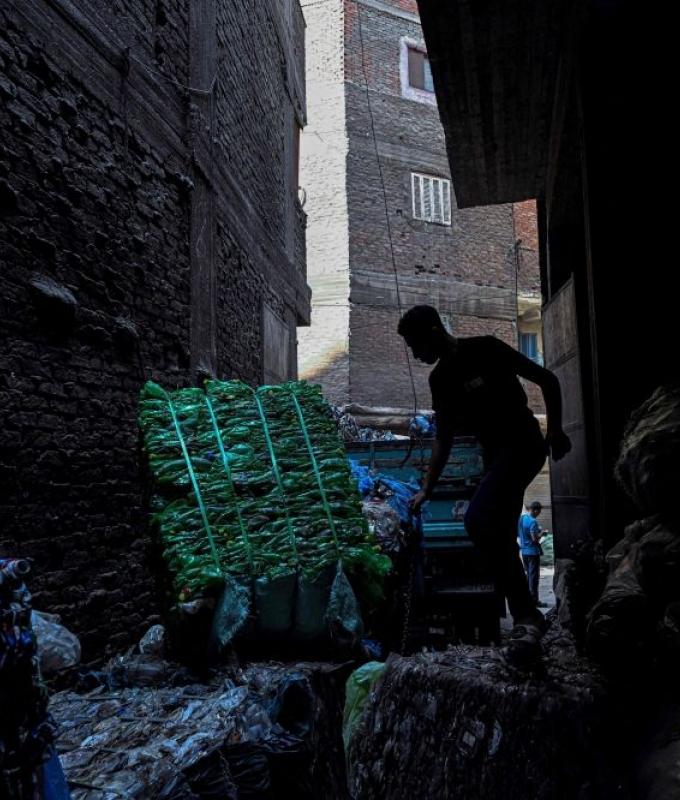 Garbage City cashes in as Iran war turns Cairo’s trash into plastic gold