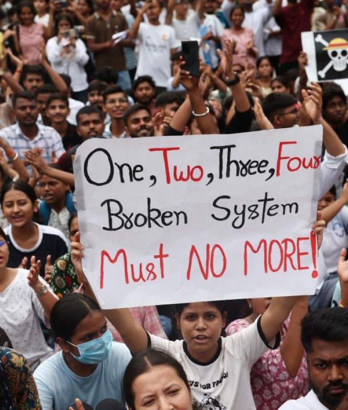 India’s ‘cockroach’ movement vows relentless protest until education minister resigns