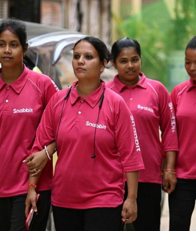 From word of mouth to app: India’s domestic workers embrace the gig economy
