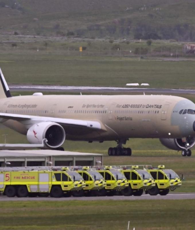 Two sunsets, two dawns: Qantas’ new A350 completes epic 23,076km test flight