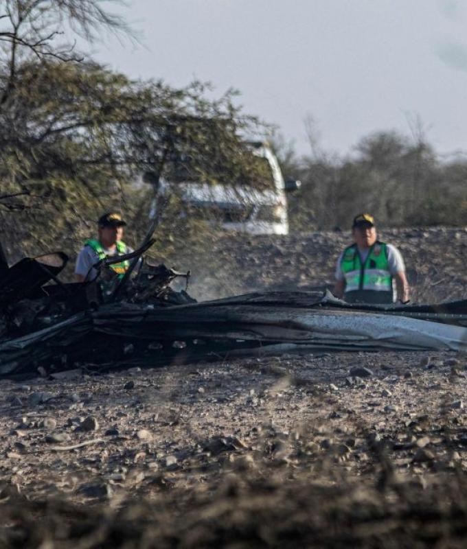 Tourist plane crashes near Peru’s Nazca Lines, killing all 13 aboard