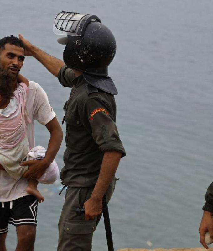 Hundreds of unaccompanied minors endure harsh conditions in Ceuta migrant influx