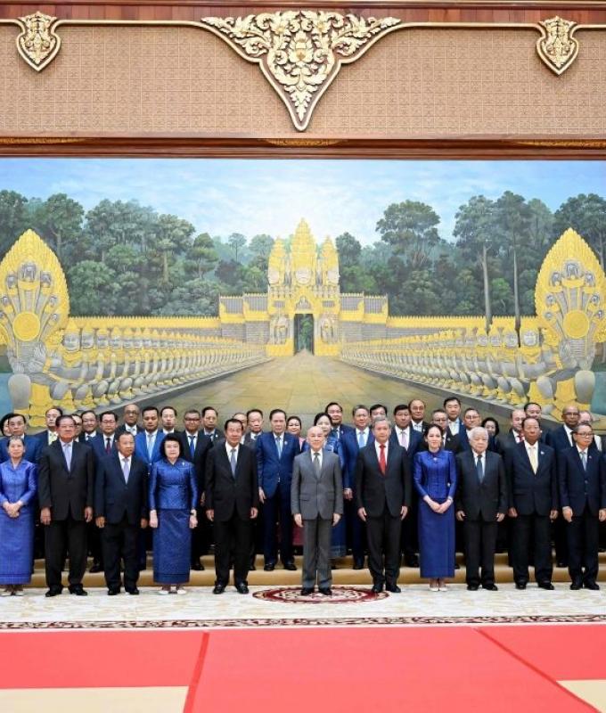 Cambodia unveils Senate building backed by tycoon sanctioned over alleged scam‑centre links