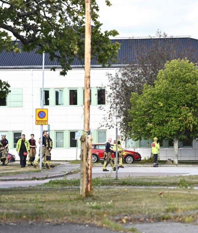 Sword attack puts Swedish school on lockdown, at least two teens seriously hurt