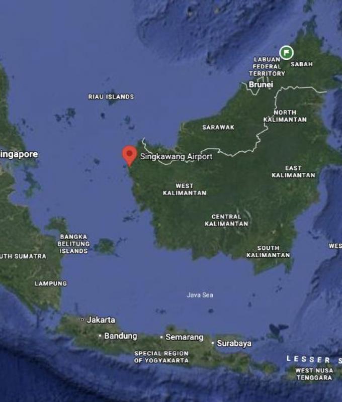 West Kalimantan airport cancels all flights as forest fire haze chokes Borneo skies