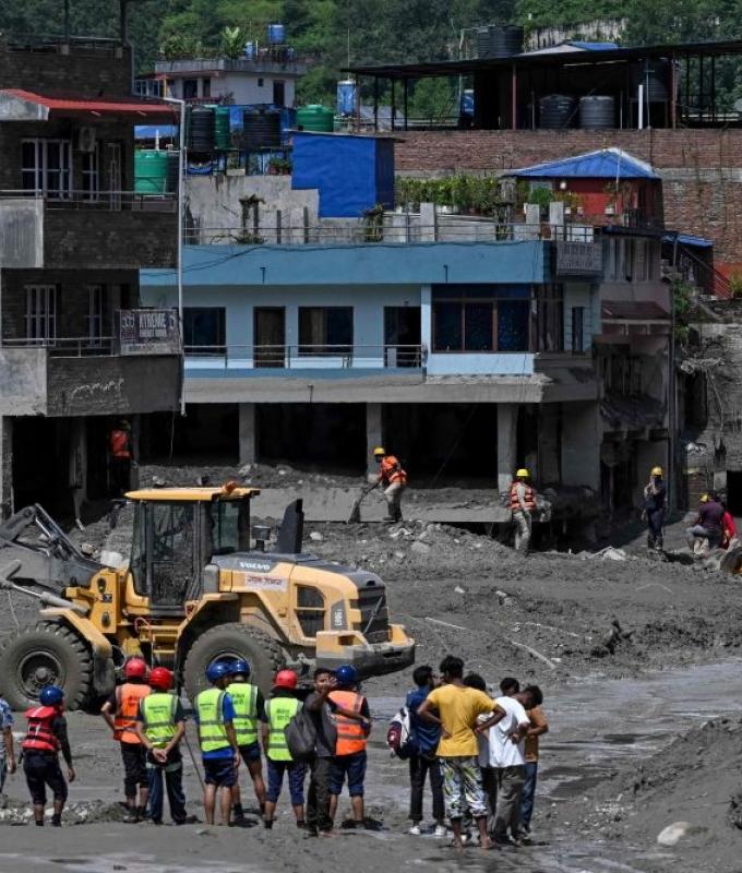How a collapsing glacier may have unleashed the deadly Nepal-Tibet disaster