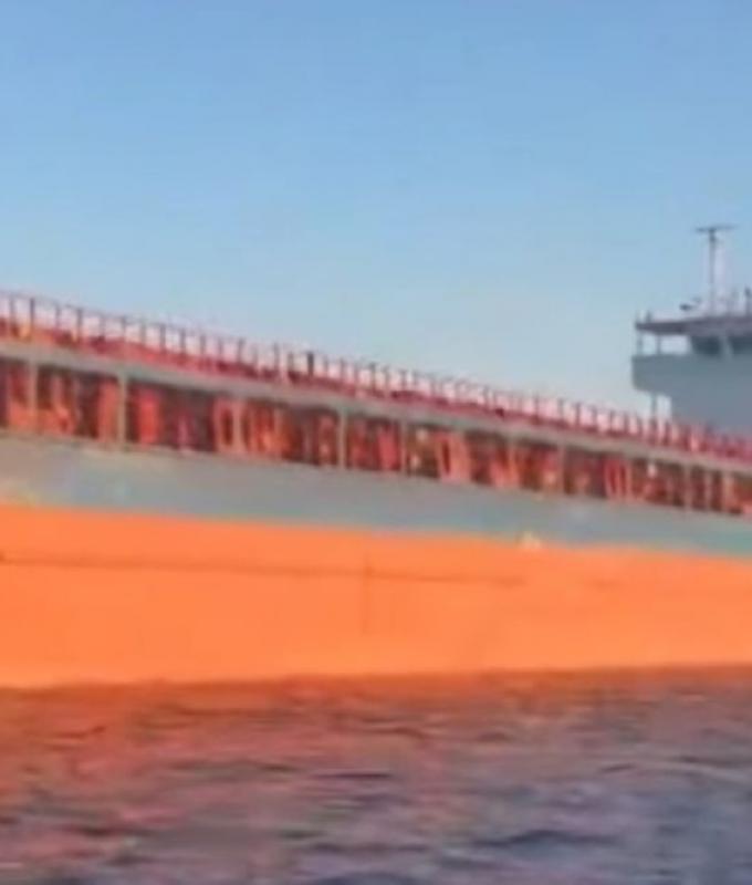 Cargo ship sinks off Istanbul after collision, 10 crew missing