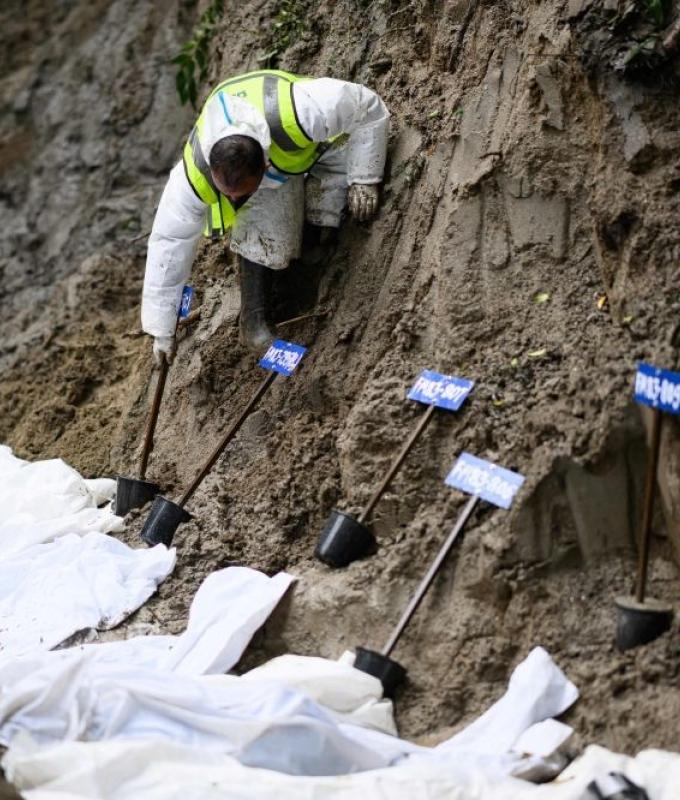 Nepal families hold funerals for loved ones still missing after deadly floods