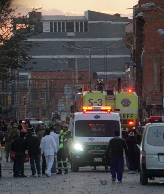 Two dead, 81 hurt after blasts rock Bolivia army barracks