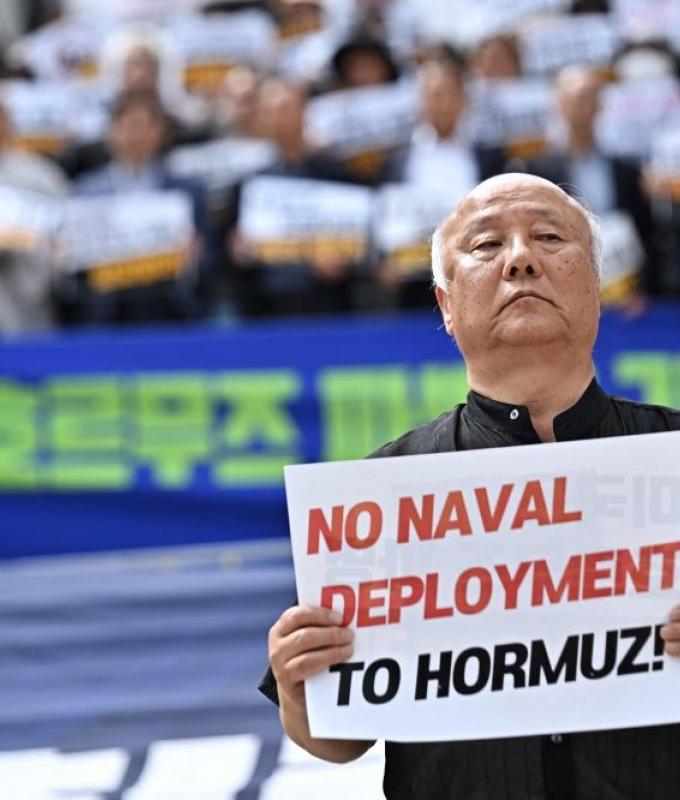 ‘Do not join war of aggression’: South Koreans protest possible troop deployment to Hormuz, call conflict ‘illegal’