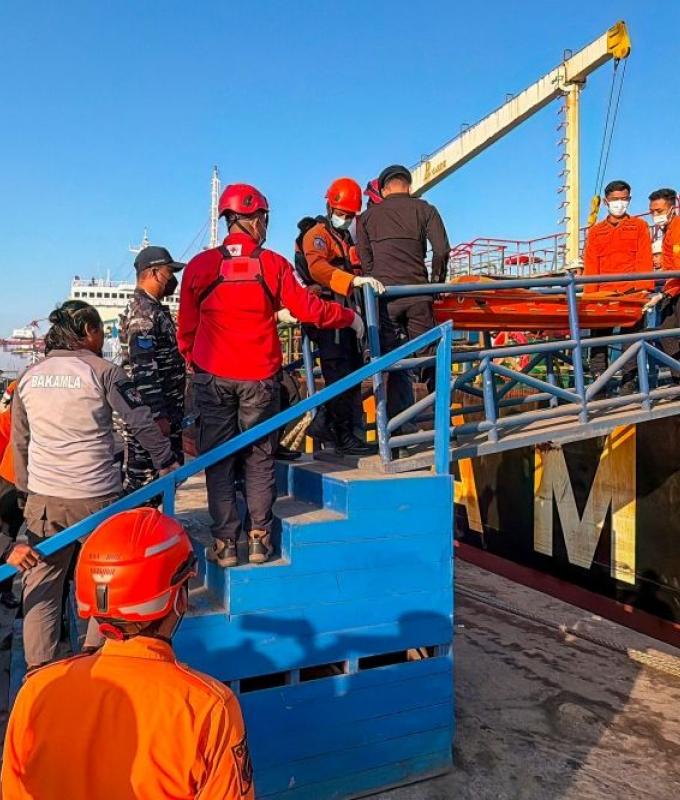 Indonesia ferry search enters second day after vessel capsizes, 129 still missing