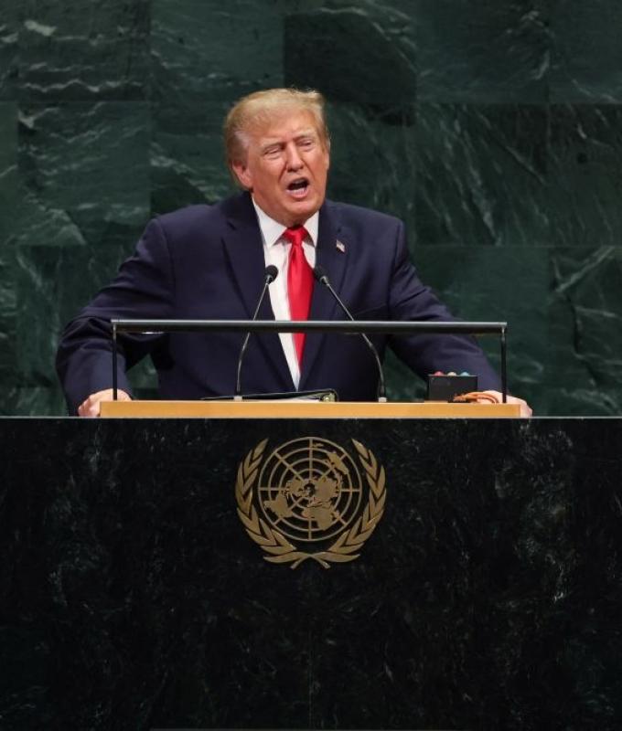 Trump beats ‘America first’ drum at UN as allies tread carefully