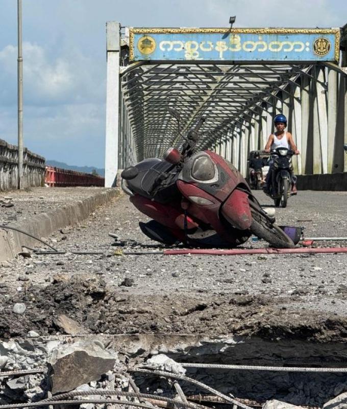 Myanmar market airstrike death toll hits 50, aid workers say