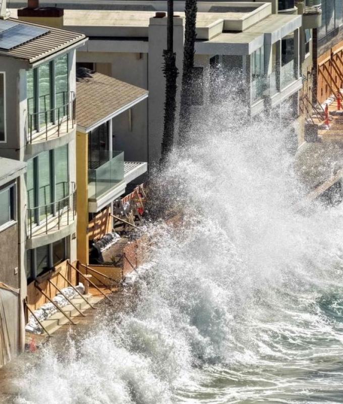 The dark side of El Nino: Sea levels to rise in California as coastal wave surges up west coast