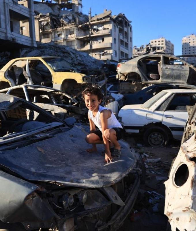 Israeli strikes kill five in Gaza on Oct 7 anniversary