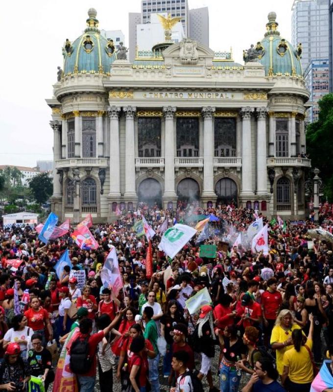 ‘Never again Bolsonaro’: Thousands march in Brazil ahead of election runoff
