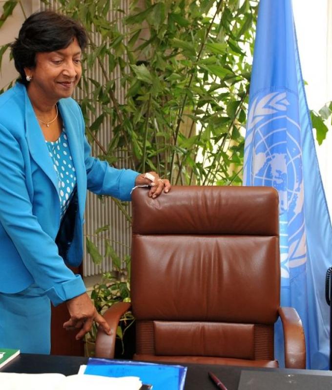 Nobel Peace Prize winner Pillay jokes about sharing prize with Trump