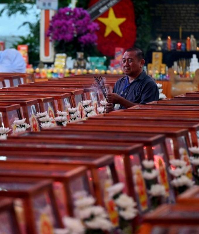 Vietnam mourns 731 war dead exhumed from Ho Chi Minh City park in largest effort to identify missing soldiers