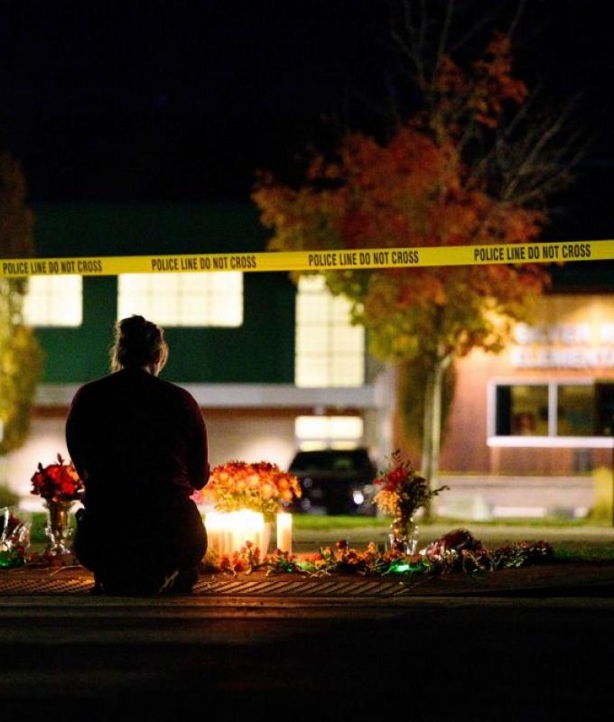 Three children, teacher killed in Oregon school shooting as US gun violence debate reignites