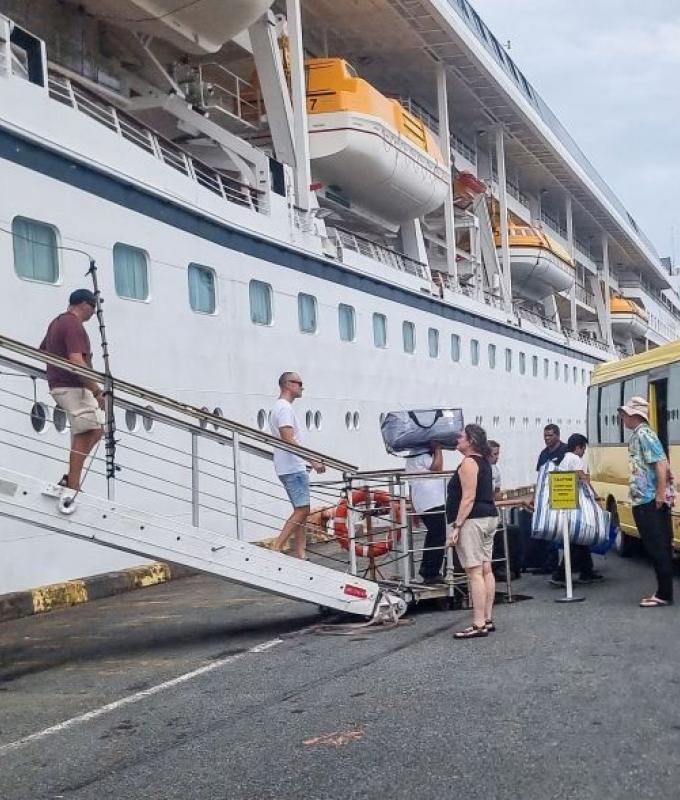 ‘Abandon ship’: 200 ‘Cruise for life’ passengers stranded in Cambodia after company runs out of money