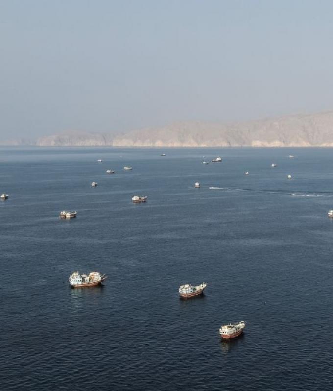 Four tankers ablaze in Strait of Hormuz as Iran disputes US claim that sea lanes are mine-free
