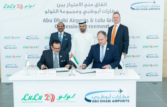 Abu Dhabi Airports awards spaces at Midfield Terminal to Lulu Group