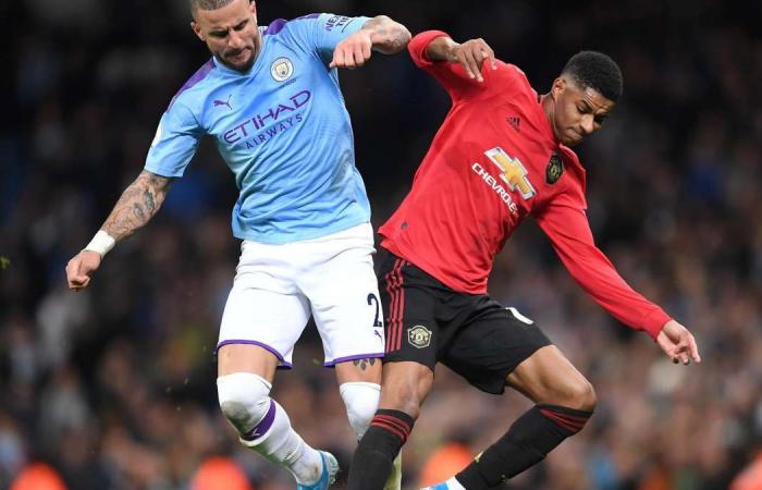 Manchester City's title hopes in tatters as United take derby spoils