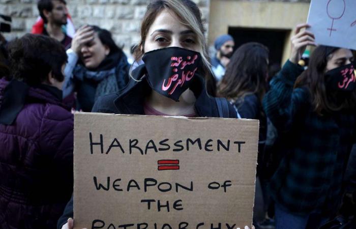 Lebanon's women march against harassment in Beirut