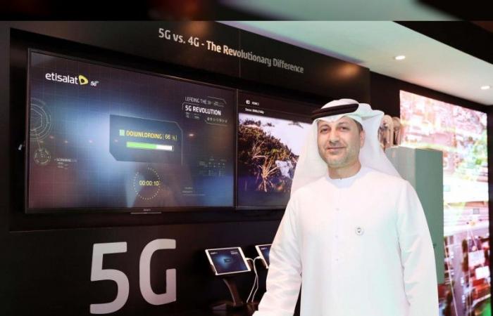 Etisalat sets global milestone with fastest speed on 5G Stand Alone network