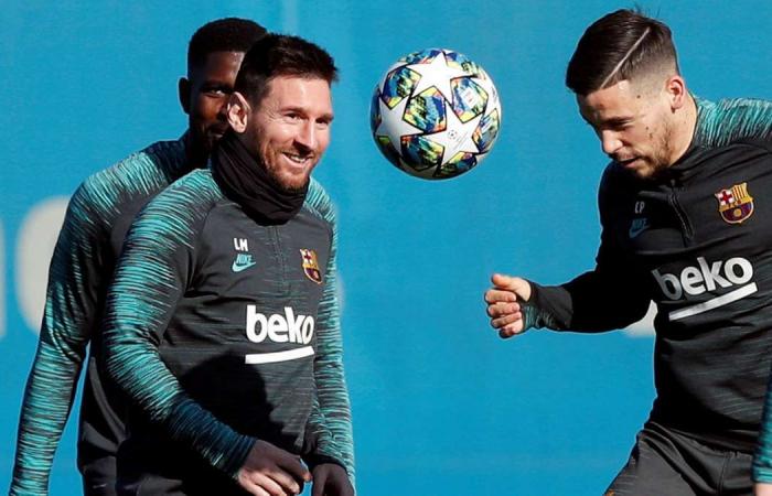 Lionel Messi trains with Barcelona but set to miss trip to Inter - in pictures