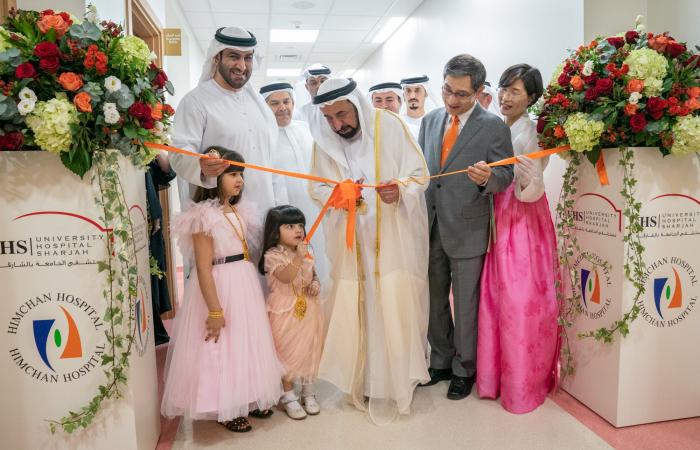 Sultan Al Qasimi inaugurates Himchan-UHS Spine and Joint Centre