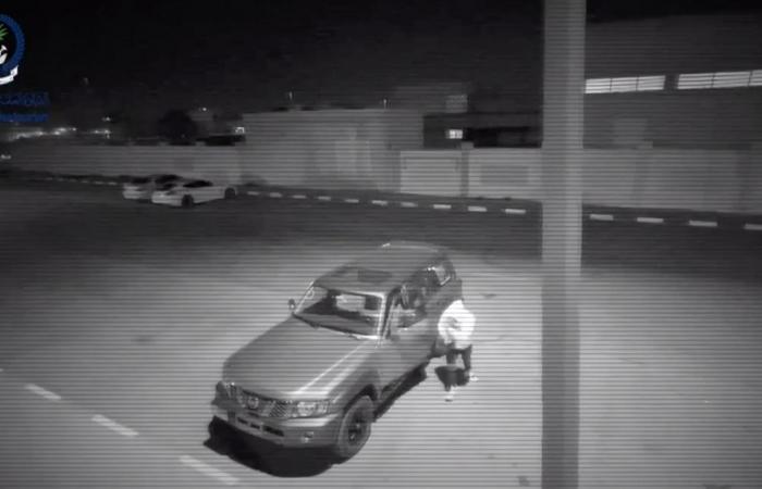 Sharjah - Video: How thieves target unattended vehicles in UAE