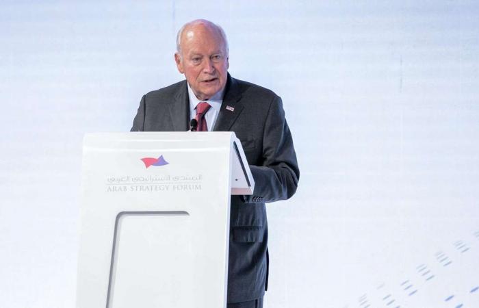 Former US vice president Dick Cheney criticises American withdrawal from Syria