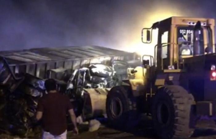 Umm Al Quwain - Video: Driver burnt alive in horrific UAE road accident