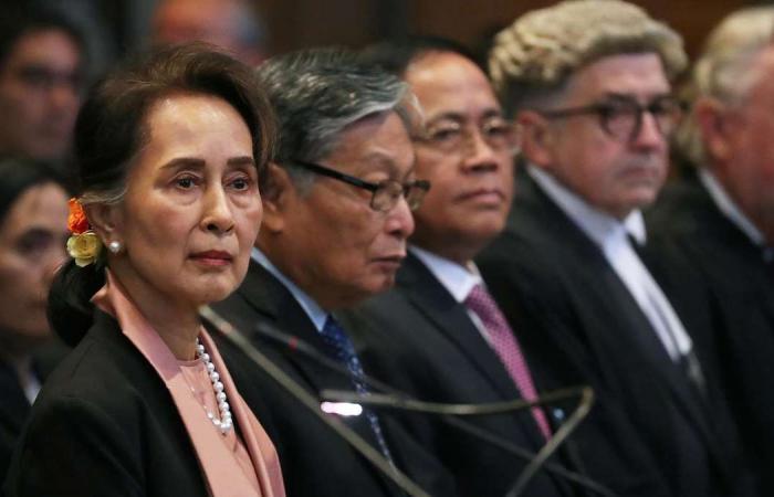 Aung San Suu Kyi attends Rohingya genocide hearing at The Hague