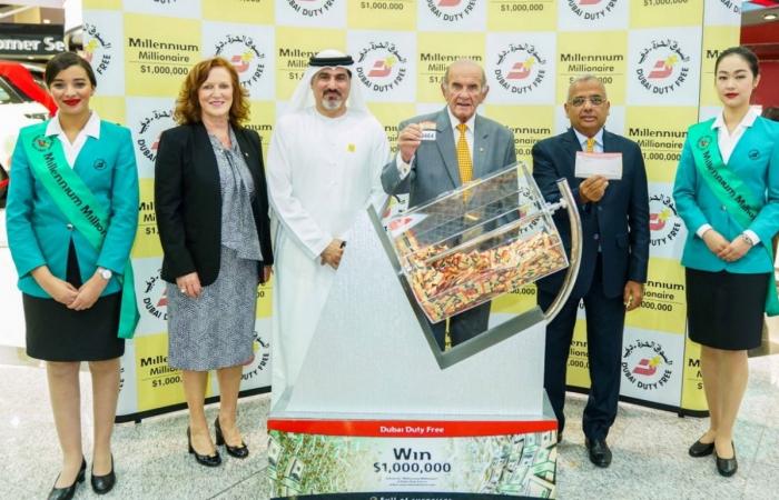 Dubai - Indian wins $1 million in Dubai Duty Free raffle