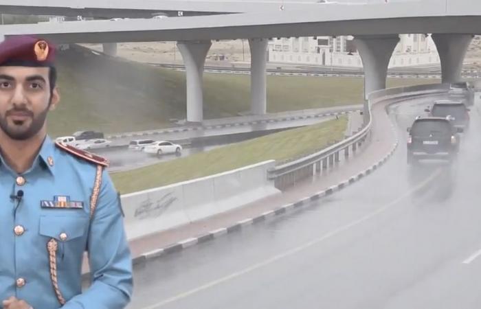 Dubai - Video: UAE police offer tips on how to drive safely during rainy conditions