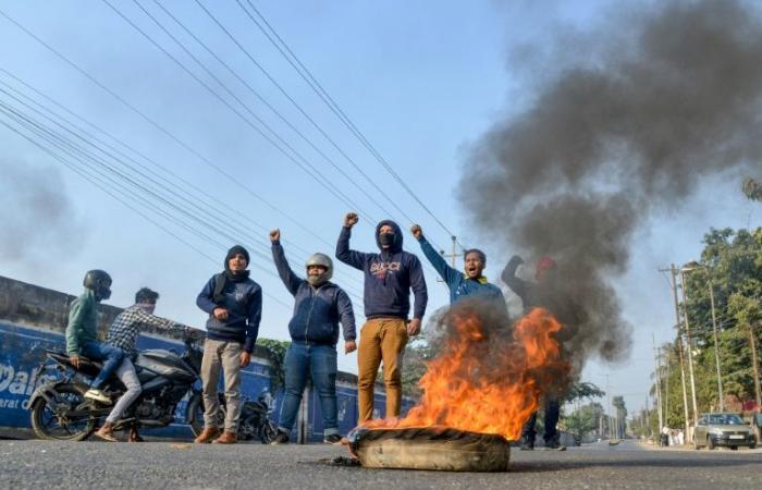 Protests rage in northeast India over citizenship bill