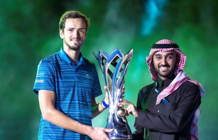 ​​​​​​​Medvedev wins first ever Diriyah Tennis Cup in Saudi Arabia