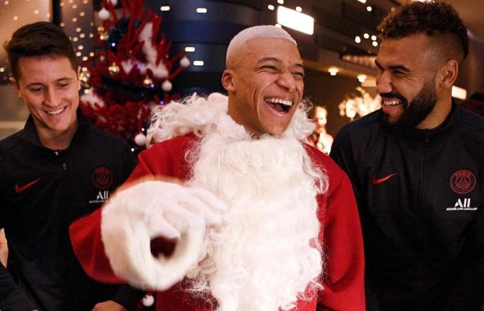 What a night! Kylian Mbappe helps pitch-invading fan, scores two goals, and gives out gifts dressed as Santa Claus